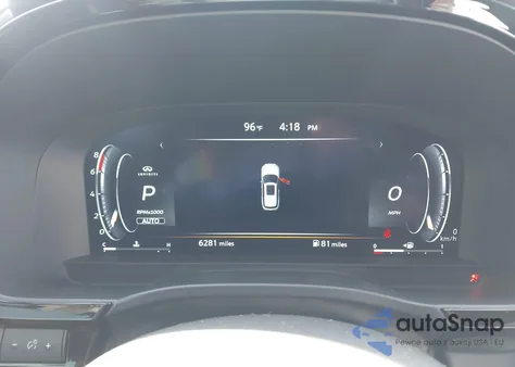 2025 Infiniti Qx60 Luxe Awd из США, поврежденный, VIN 5N1AL1FS9SC340254